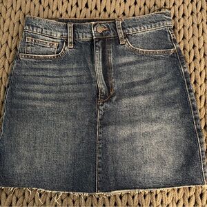 Joe's Jeans Blue Denim Mini Skirt